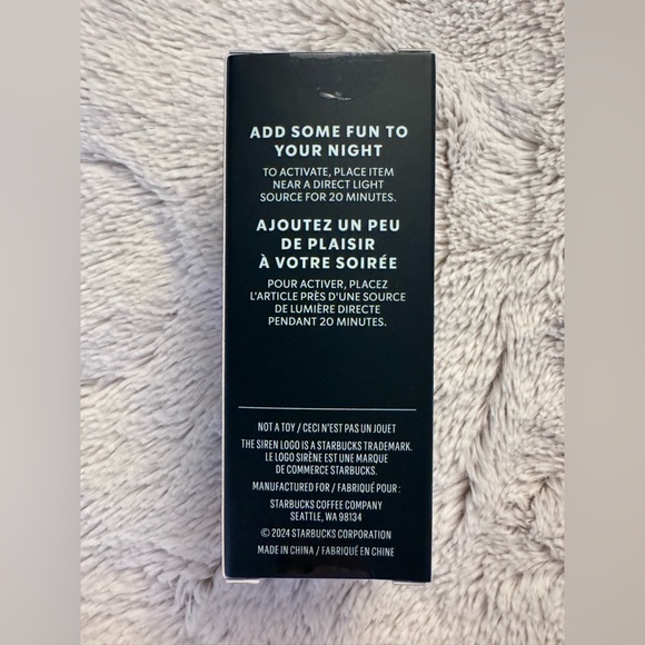 ❌SOLD❌ STARBUCKS HALLOWEEN 2024 TUMBLER KEYCHAIN BUNDLE PURPLE GLOW BLACK SLIME - Picture 5 of 14